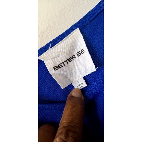 BETTER B Jumpsuit One Piece Jumper Women's Sz L Wide Leg Tear Away Block Core - Picture 7 of 11